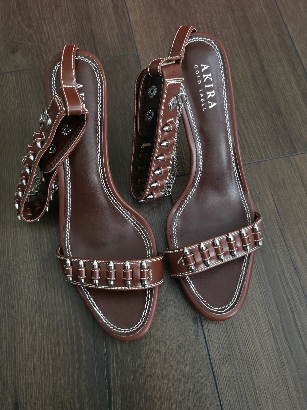 Akira Delcroix stiletto sandals